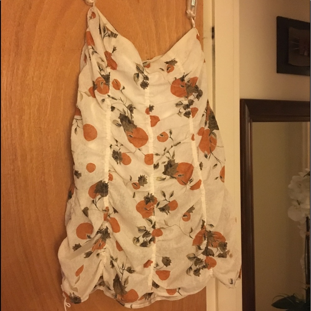 Flowery skirt